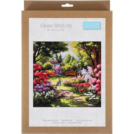 Embroidery kit Garden