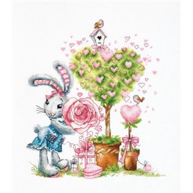 Luca-S Embroidery kit Be My Valentine 2