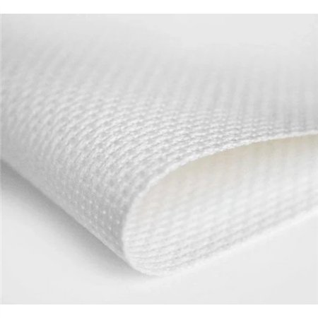 Needlework fabric Aida 16 100 x 100 cm - white