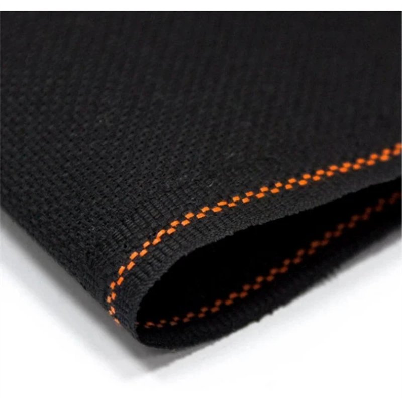 Needlework fabric Aida 14 50 x 100 cm - black