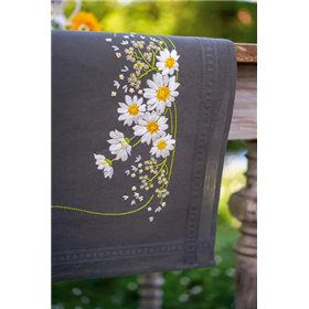 Kit chemin de table Marguerites
