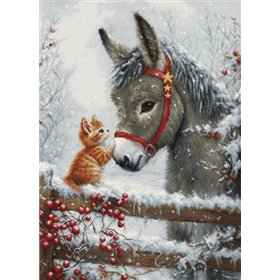 Luca-S Embroidery kit Warm Hug