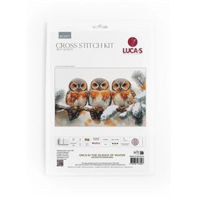 Luca-S Stickset Eulen in „Die Stille des Winters“