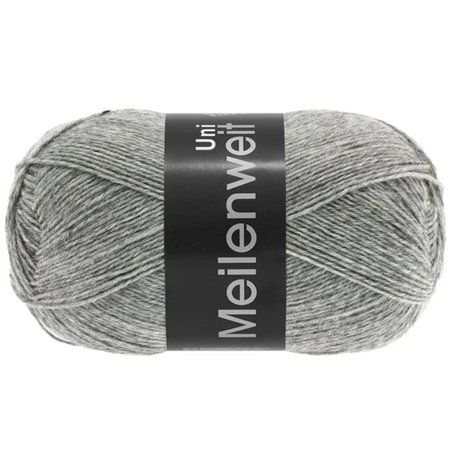 Meilenweit Uni 100 grey 1103