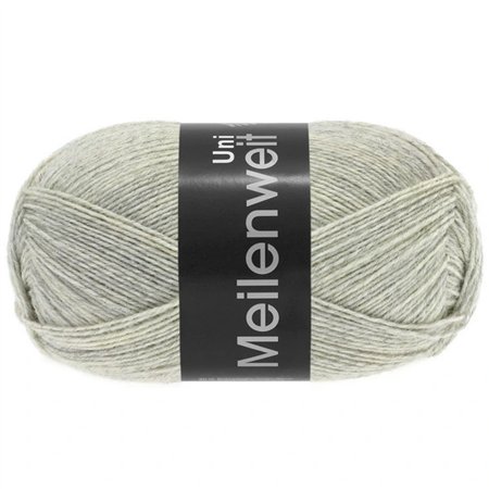 Meilenweit Uni 100 Lichtgrijs 1358