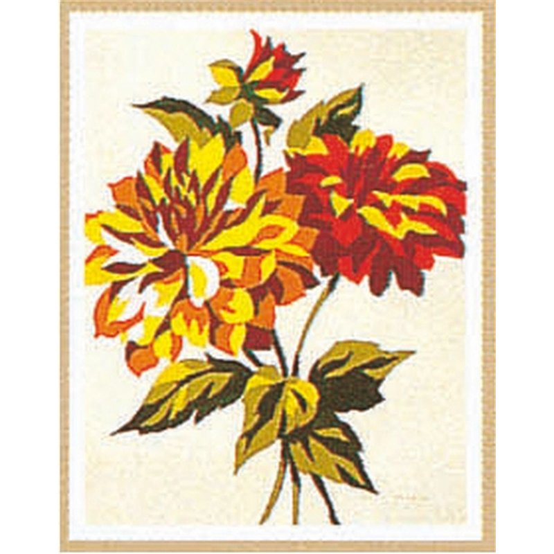 Embroidery kit Flowers 7