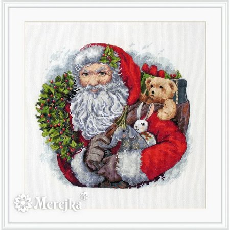 Kit de broderie  Père Noël
