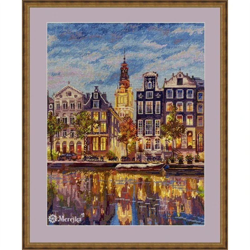 Embroidery kit Amsterdam Embroidery kit Amsterdam