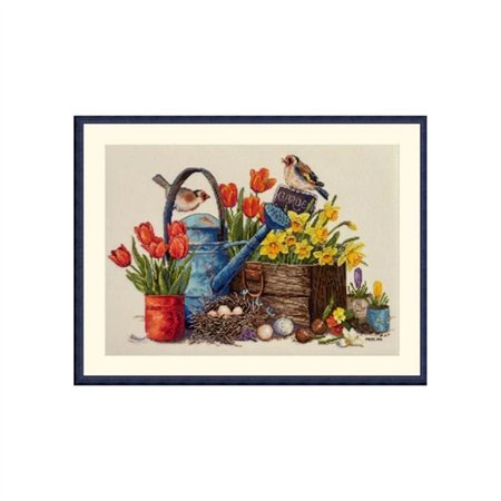 Embroidery kit    Spring Garden