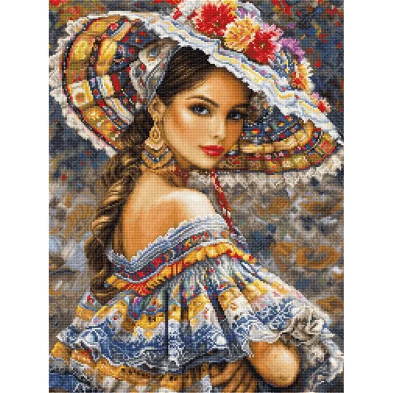 Kit de broderie La fête mexicaine Kit de broderie La fête mexicaine