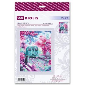Kit de broderie Express du printemps