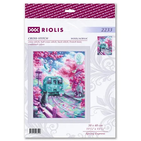 Kit de broderie Express du printemps