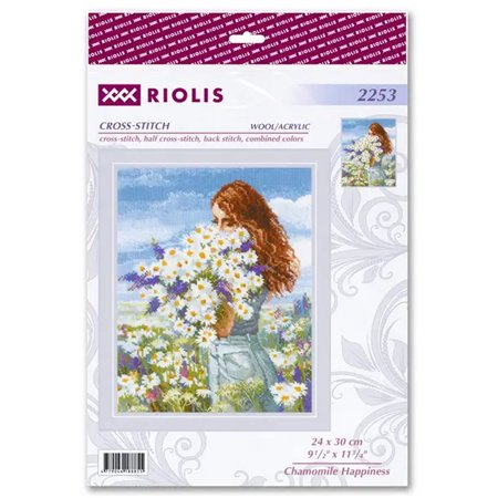 Kit de broderie Bonheur à la camomille