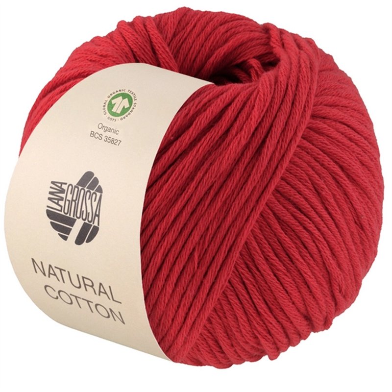 Natural Cotton Gots Rot 07