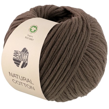 Lana Grossa Natural Cotton Gots Grijsbruin 20