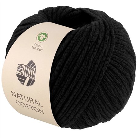 Natural Cotton Gots Black 22