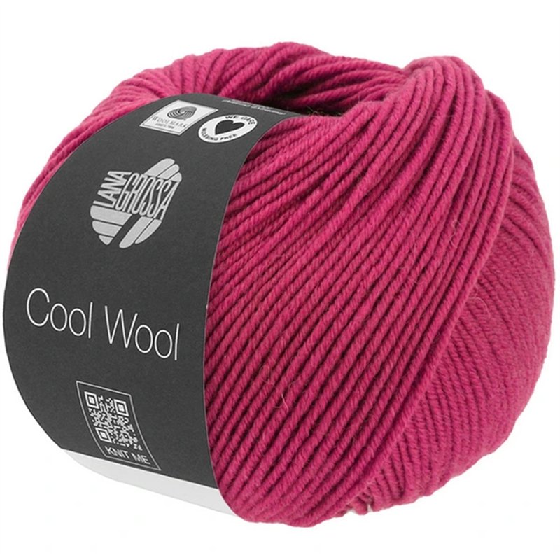 Cool Wool Mélange Indisch rood gemeleerd 1432
