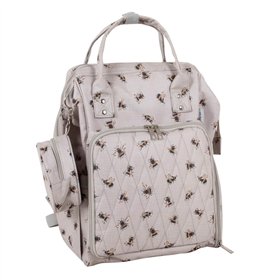 Knitting and crochet backpack Bees