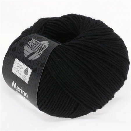 Lana Grossa Cool Wool Zwart 433