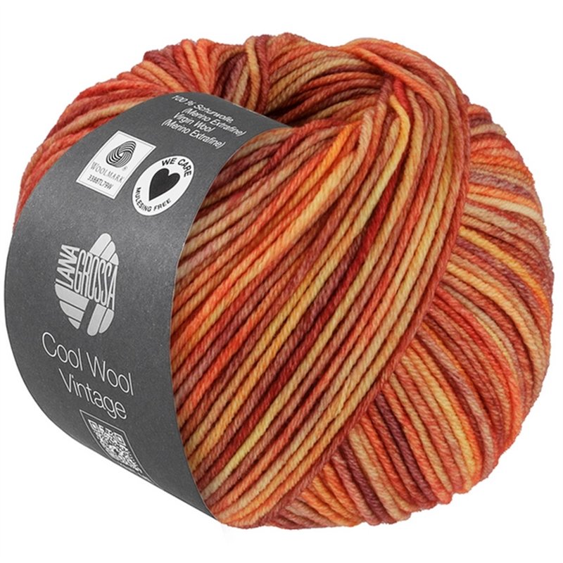 Cool Wool Vintage Oranjebruin 7388 Cool Wool Vintage Oranjebruin 7388