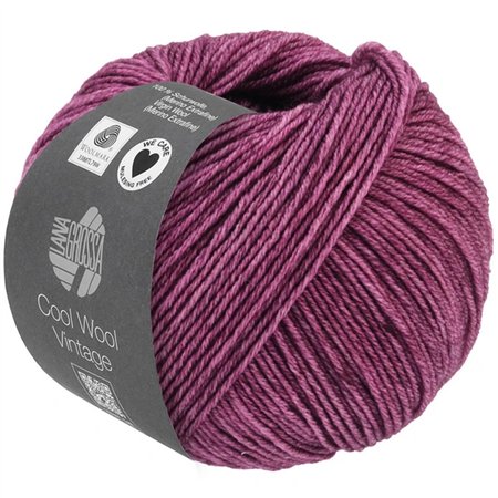 Lana Grossa Cool Wool Vintage Pruim 7365