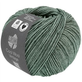 Lana Grossa Cool Wool Vintage Groengrijs 7368