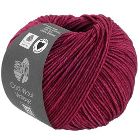 Lana Grossa Cool Wool Vintage Indiaas rood 7377