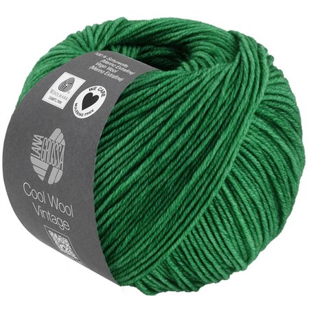 Lana Grossa Cool Wool Vintage Patina groen 7380