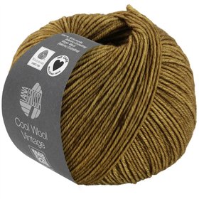 Lana Grossa Cool Wool Vintage Donker olijfgroen 7381