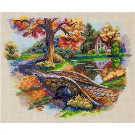 Borduurpakket Herfstlandschap