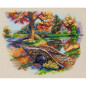 Embroidery kit Autumn Landscape Embroidery kit Autumn Landscape