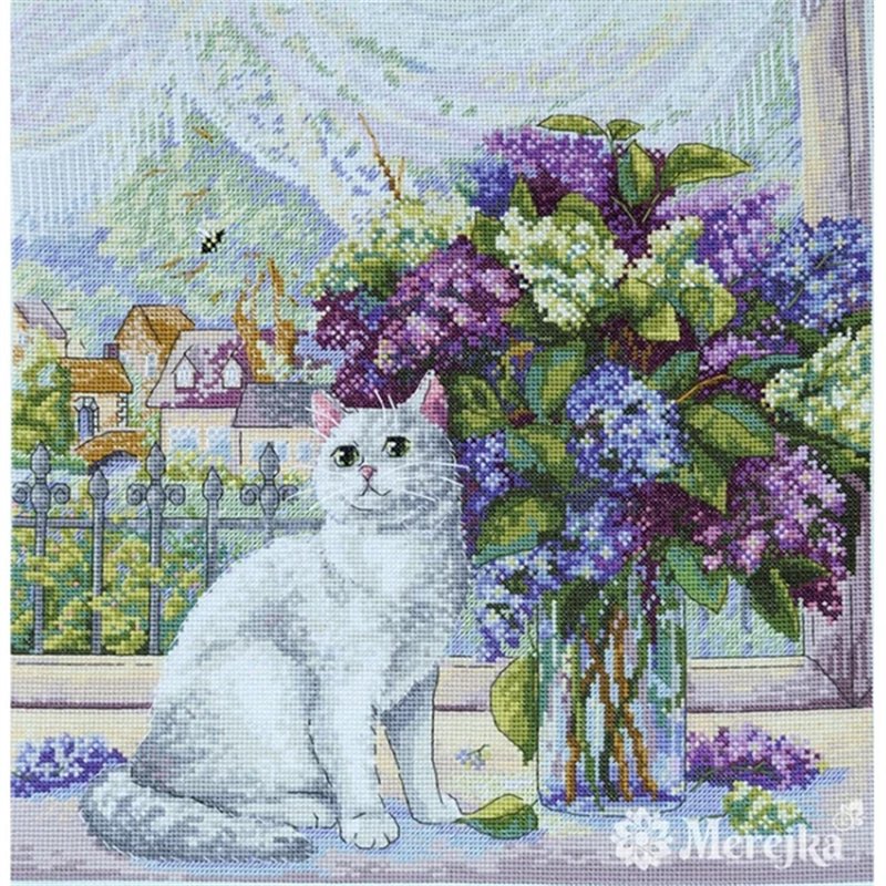 Kit de broderie Ambiance printanière