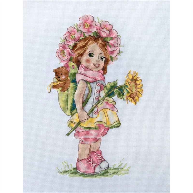 Stickset über die Sommermädchen