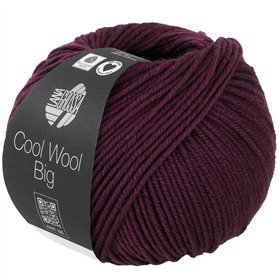 Lana Grossa Cool Wool Big donker bourdeaux 1035