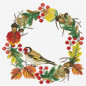 Borduurpakket Herfstkrans Borduurpakket Herfstkrans