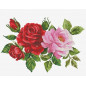 Embroidery kit Rose Bouquet Embroidery kit Rose Bouquet