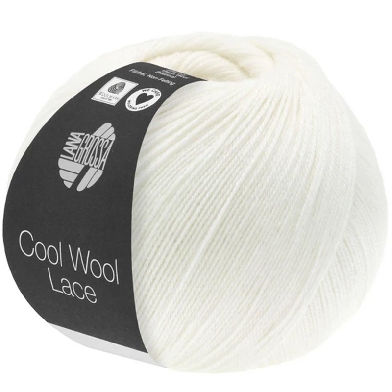 Cool Wool Lace Weiß 28 Cool Wool Lace Weiß 28