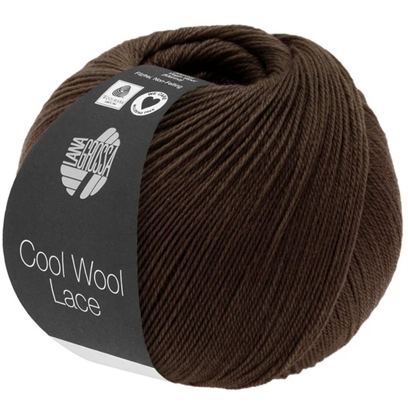 Cool Wool Lace Schwarzbraun 57 Cool Wool Lace Schwarzbraun 57