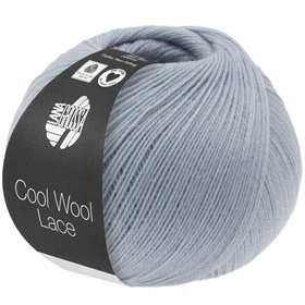 Lana Grossa Cool Wool Lace Pastelblauw 62