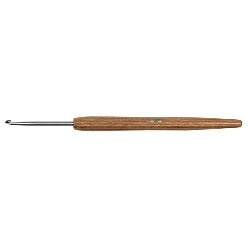 Crochet hook woodgrip 3 mm Crochet hook woodgrip 3 mm