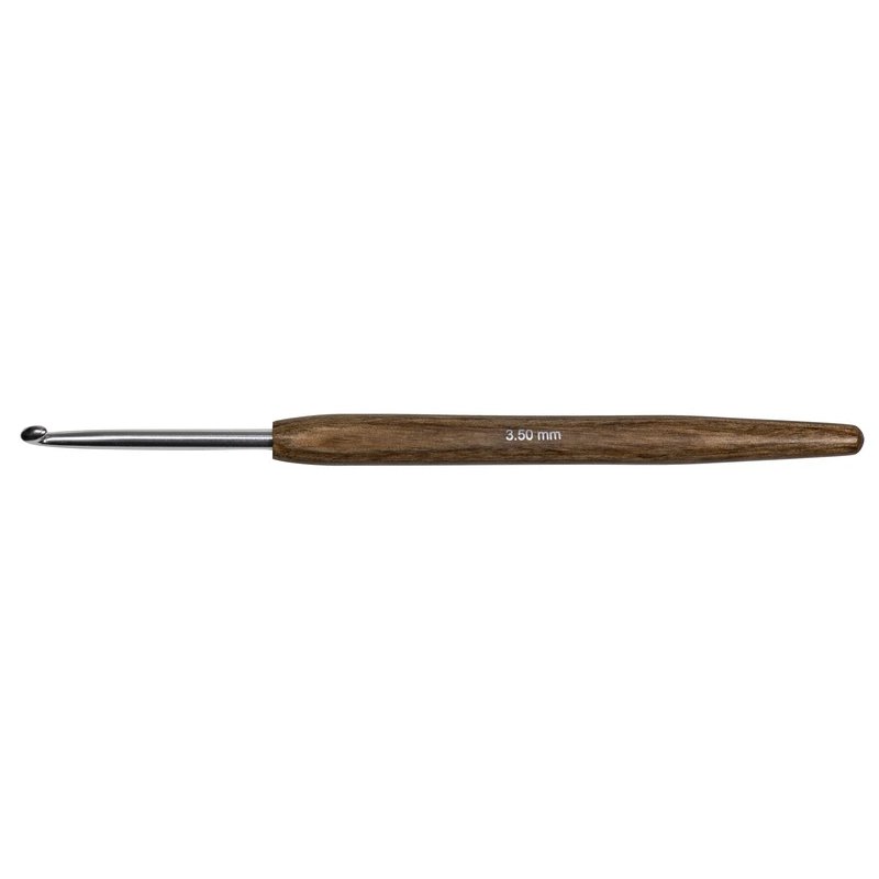 Wollhäkelnadeln mit Holz-Griff 3,5 mm Wollhäkelnadeln mit Holz-Griff 3,5 mm