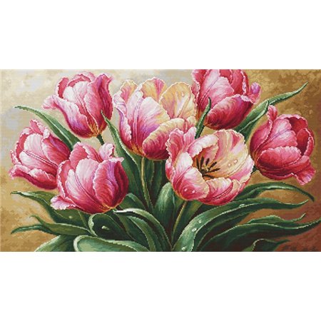 Luca-S Borduurpakket Sierlijke Tulpen