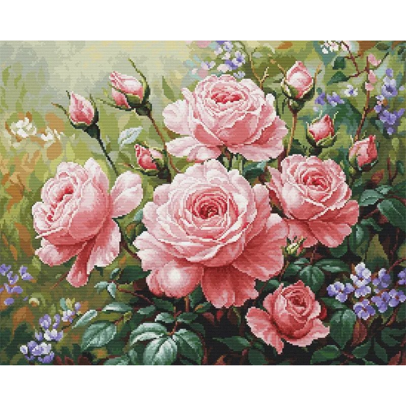 Kit de broderie Le Jardin des Roses Kit de broderie Le Jardin des Roses