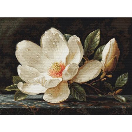 Luca-S Embroidery kit The Magnolia Dew