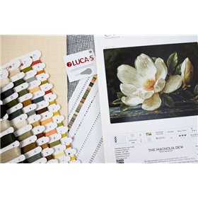 Luca-S Borduurpakket De Magnolia Dauw
