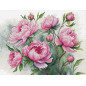 Kit de broderie Le Charme des Pivoines Kit de broderie Le Charme des Pivoines