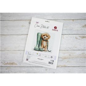 Borduurpakket Voor een Wandeling