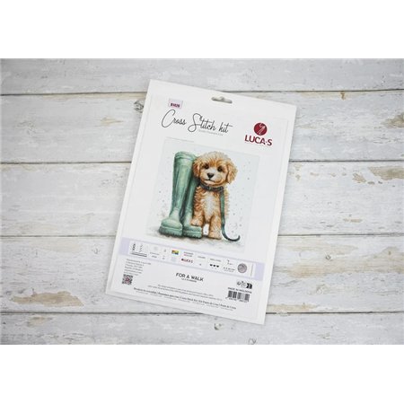 Embroidery kit For a Walk
