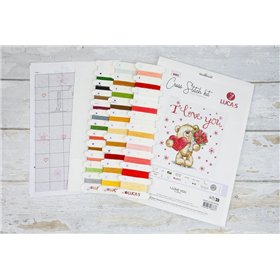 Luca-S Embroidery kit I Love You