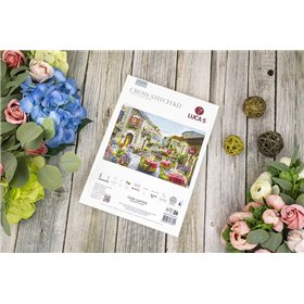 Borduurpakket Fiori Caffès